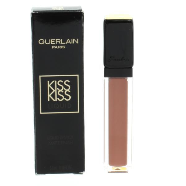 Guerlain KissKiss tekutá rtěnka s matným finišem L300 Candid