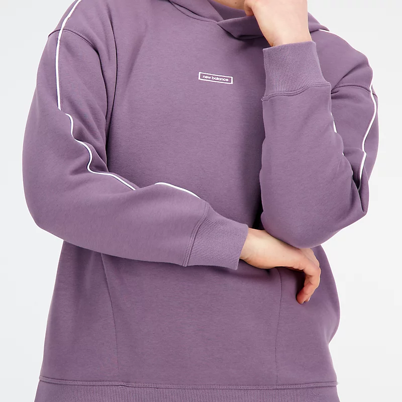 Bluza z kapturem Femme Essentials Brushed Back Fleece Oversized - SHADOW