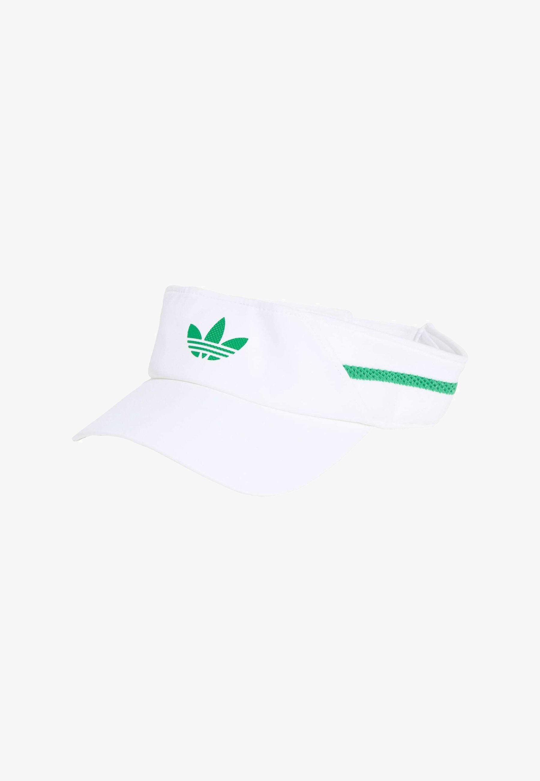 casquette adidas Performance VISOR CLIMA ORIGINAL - blanche et verte