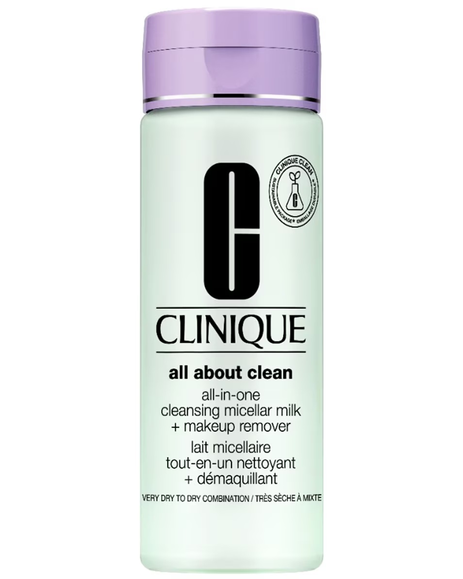 CLINIQUE All About Clean™ Lapte Micelar Demachiant All-in-One DEMACHIANT ȘI CURĂȚARE MICELARĂ PENTRU TEN - TEN FOARTE USCAT SAU MIXT