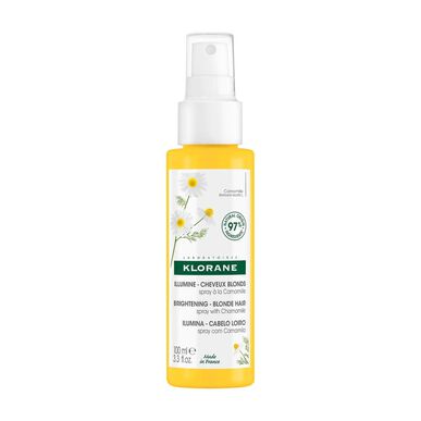 Klorane Kamomilla Kirkastava Vaalea Hiuslakka 3-in-1 Vaaleille Hiuksille 100ml