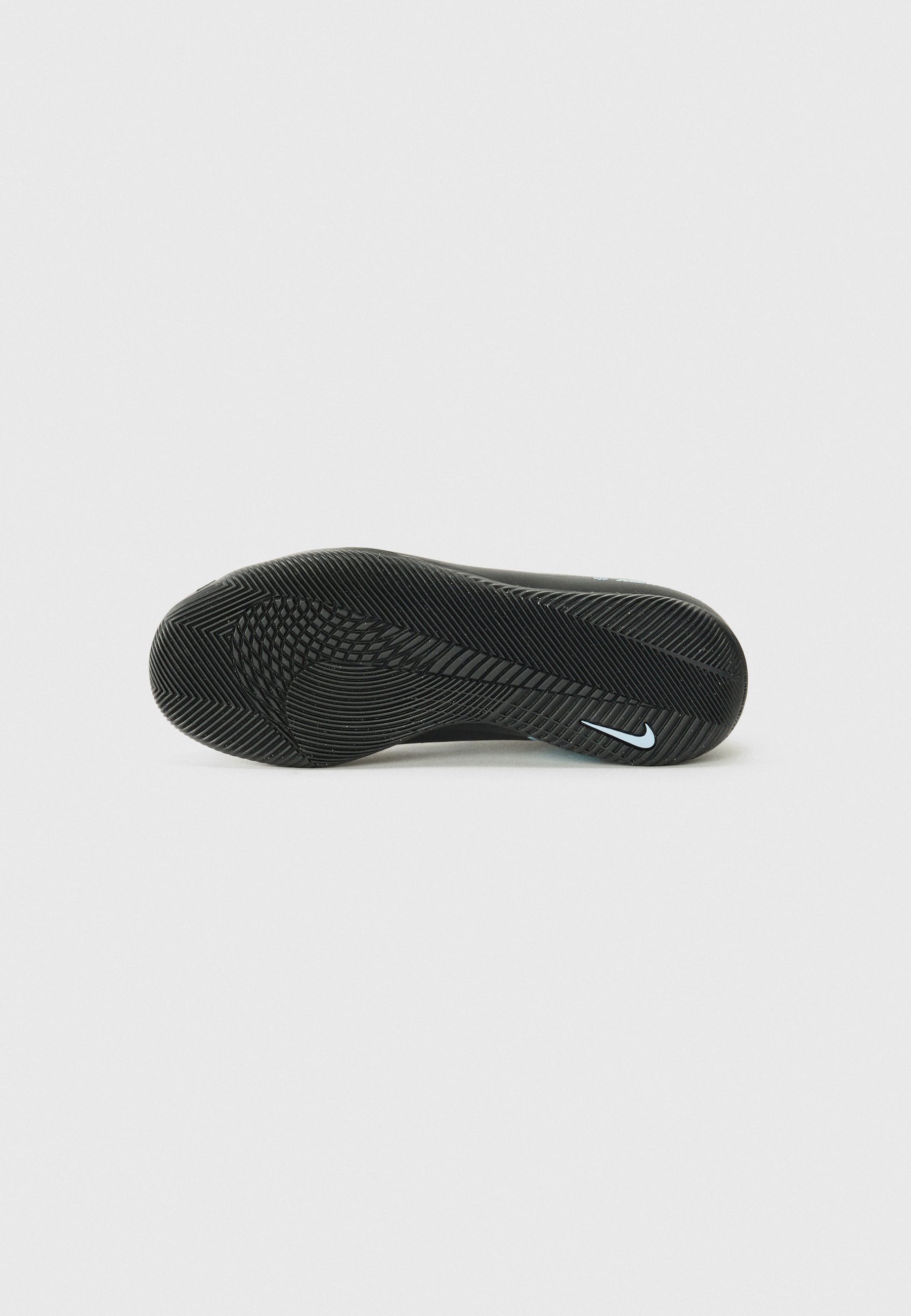 Nike Performance 10 CLUB UNISEX - Zaalvoetbalschoenen - zwart/ijsblauw