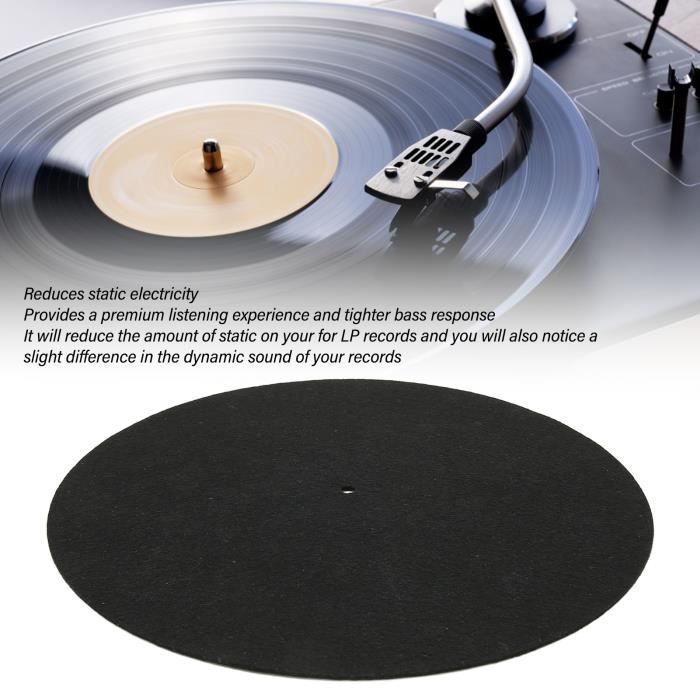 Sonew Turntable Felt Mat, Wool Felt Mat for Turntable to Reduce Vibrations, Turntable Mat