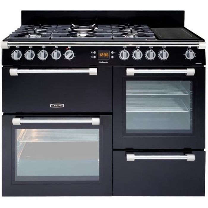 Leisure Cookmaster CK110F324K Fristående spis (tvåvåningsugn) Bredd: 110 cm Djup: 60 cm Höjd: 90 cm…