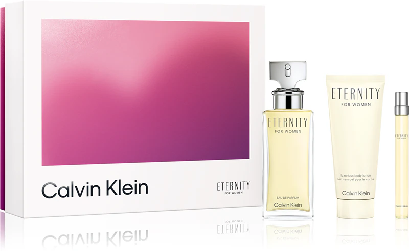 Conjunto de presente Calvin Klein Eternity For Women para mulheres