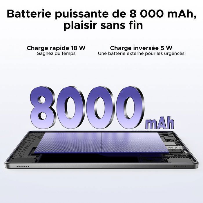 DOOGEE TAB G6+ Tablet - Android 15 Gemini AI, Unisoc T7280, 11