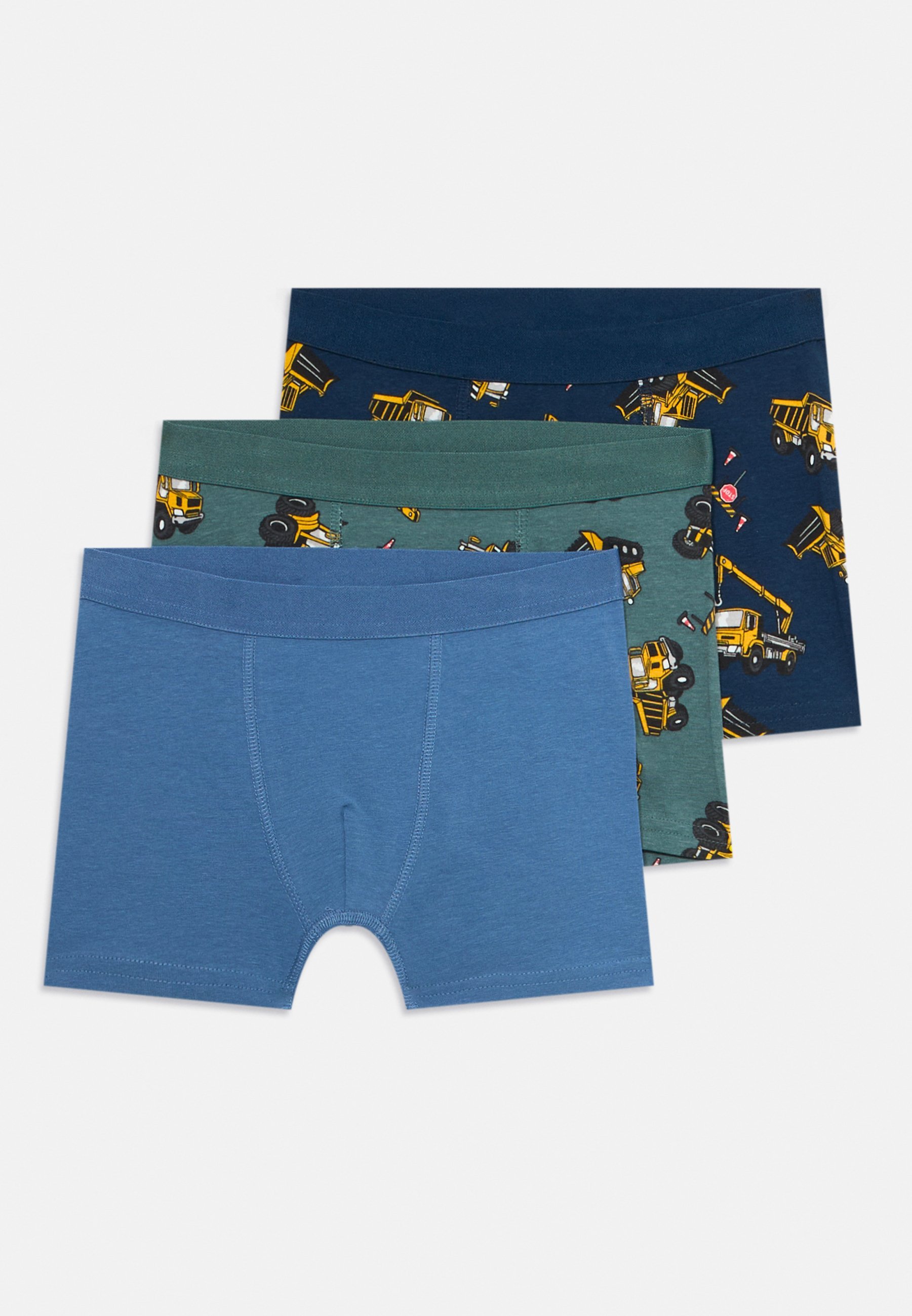 Lindex CONFEZIONE DA 3 VEICOLI - Pantaloni - blu scuro/blu/verde chiaro