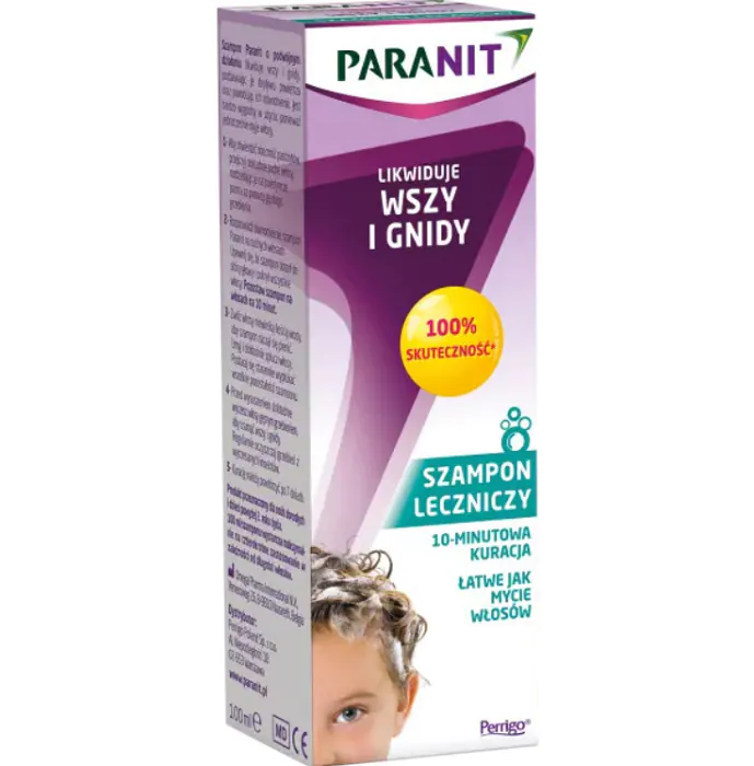 Paranit Szampon leczniczy likwidujący wszy i gnidy
