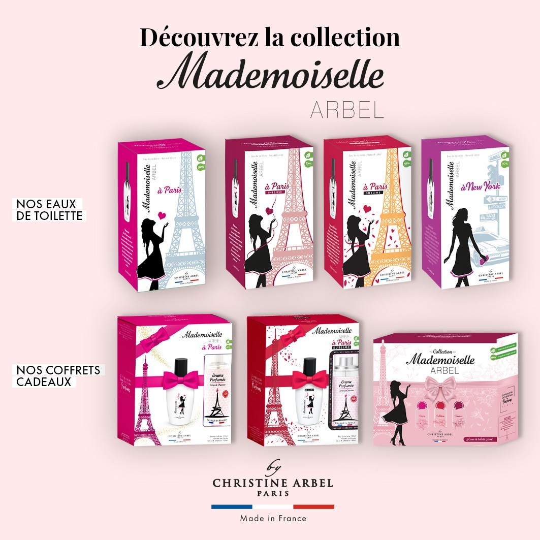 Christine Arbel Mademoiselle ARBEL à Paris SUBLIME Eau de Toilette 100ml