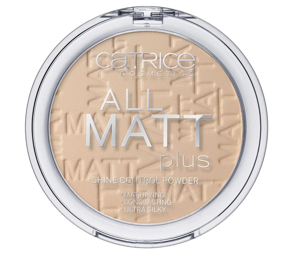 Catrice All Matt Plus Shine Control 025 Sand Beige Puder matujący