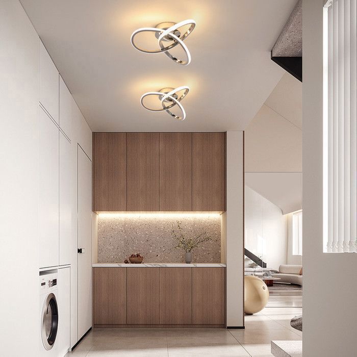 DELIPOP LED Ceiling Light – Chrome – 30W 3000K – 30x10 cm