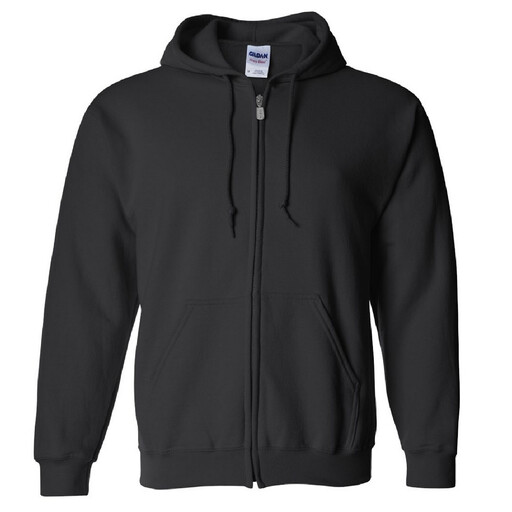 Sudadera Con Cremallera Y Capucha Modelo Blend Hombre Deporte/gimnasio Gildan