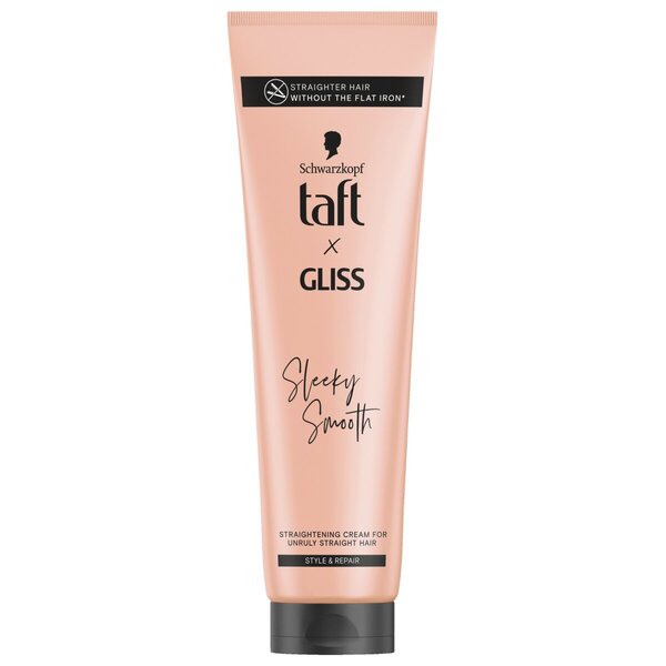 Cremă de îndreptare a părului Taft x Gliss Sleeky Smooth<br>150 ml