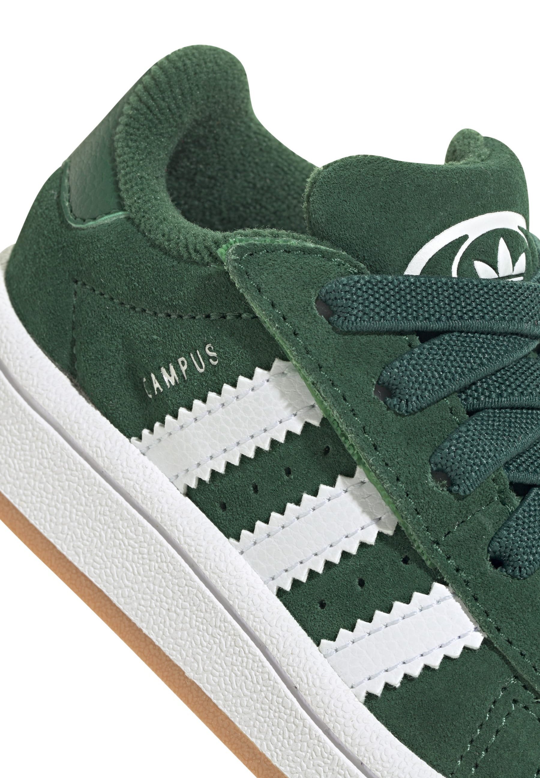 adidas Originals CAMPUS - Babyschoenen - donkergroen, wolk, wit, gum