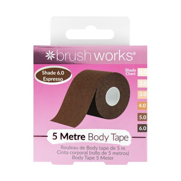 Brushworks Body Tape Kleur 6.0 - Espresso