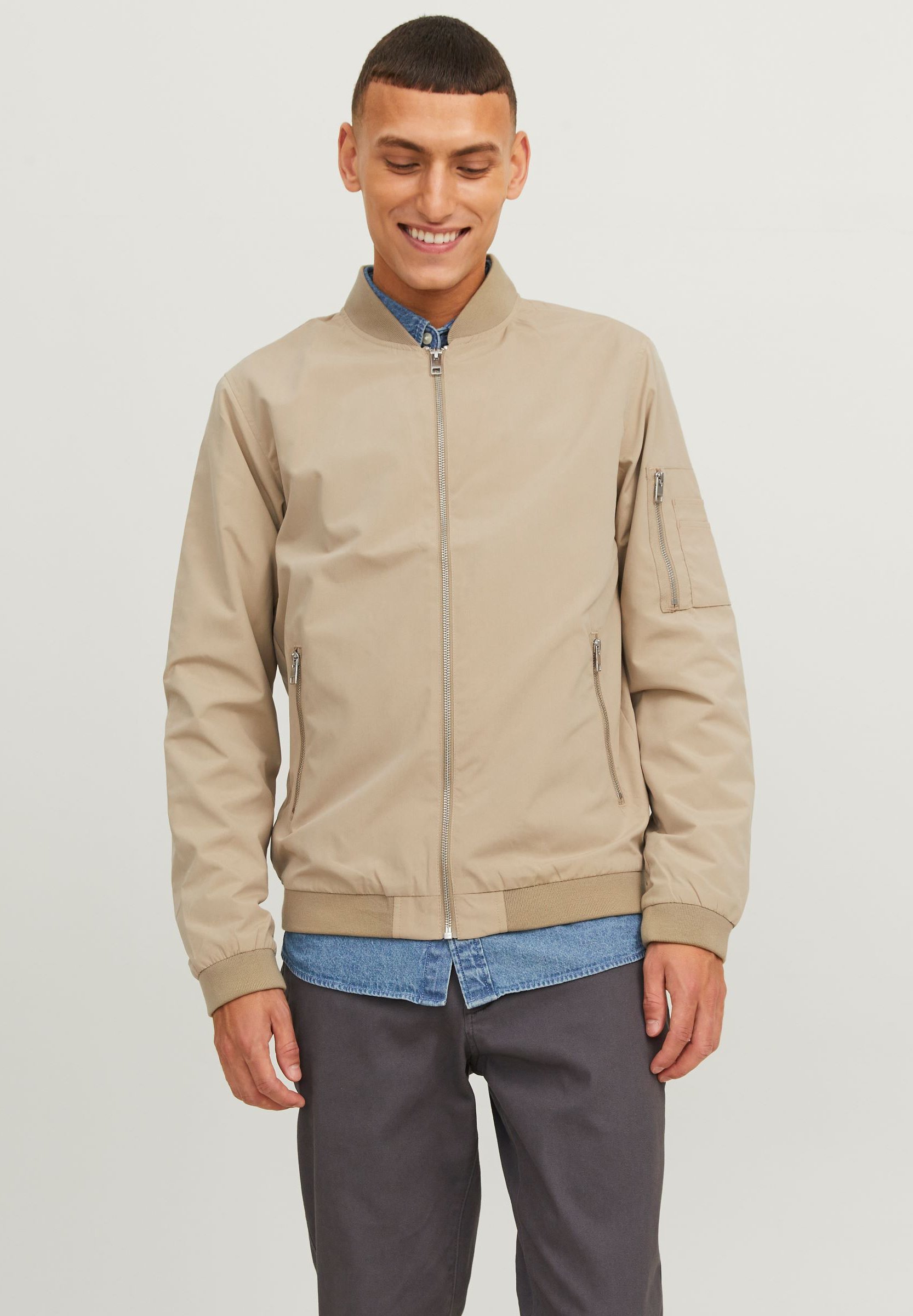 Jack & Jones JJERUSH - Blouson aviateur - safari