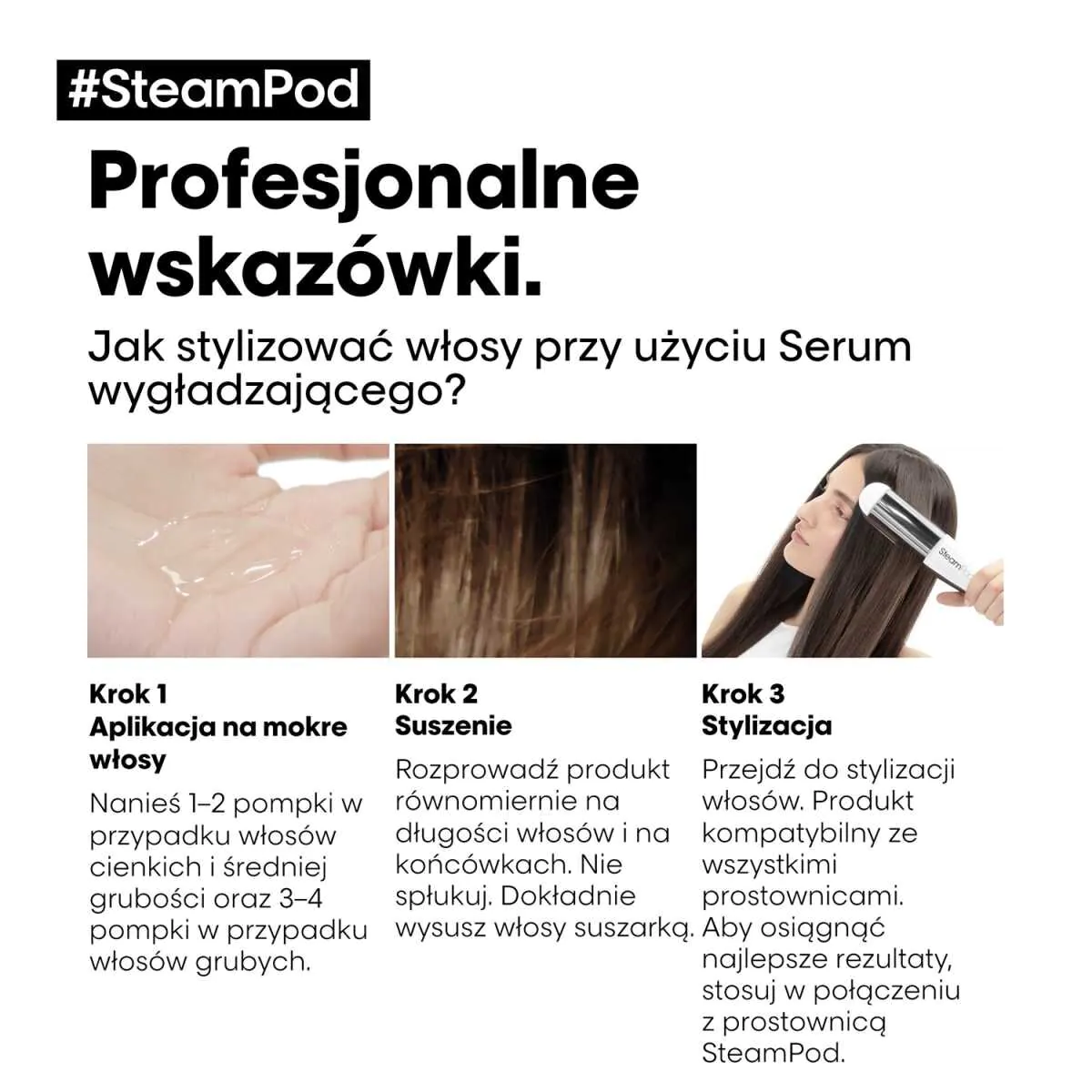 L’Oréal Professionnel Paris serum SteamPod