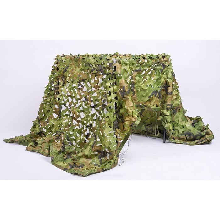 Rete mimetica - LITREVE - 4x5 M - Poliestere Oxford 150D - Leggera - Decorativa