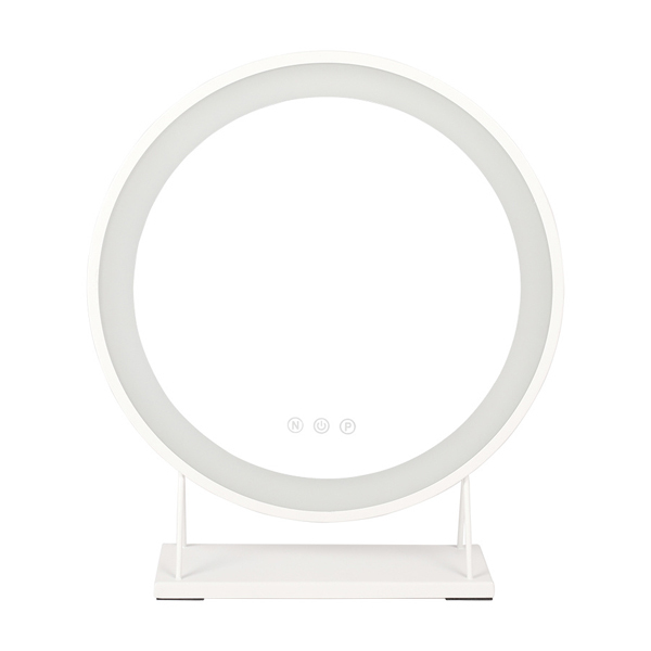 Moderní toaletní zrcadlo Livingandhome s LED osvětlením