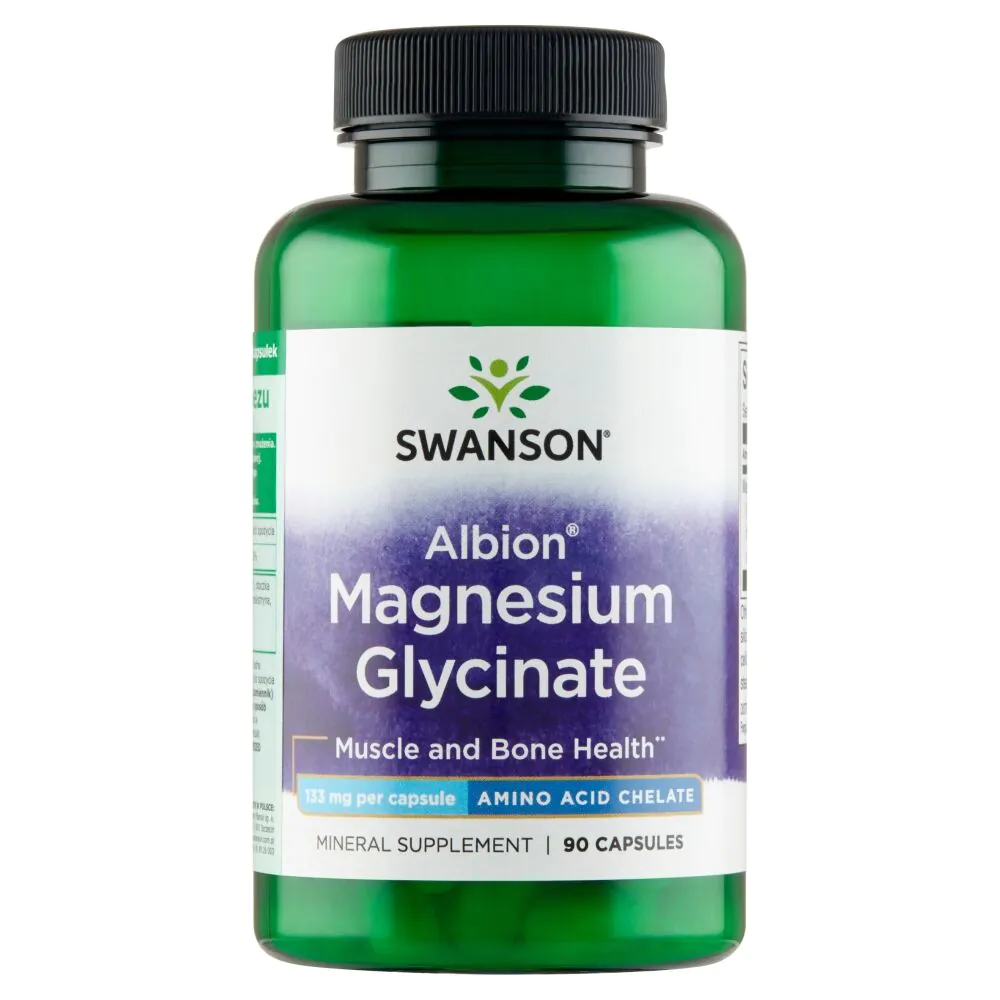 Swanson Albion Chelat Magnezu 133 mg Kapsułki