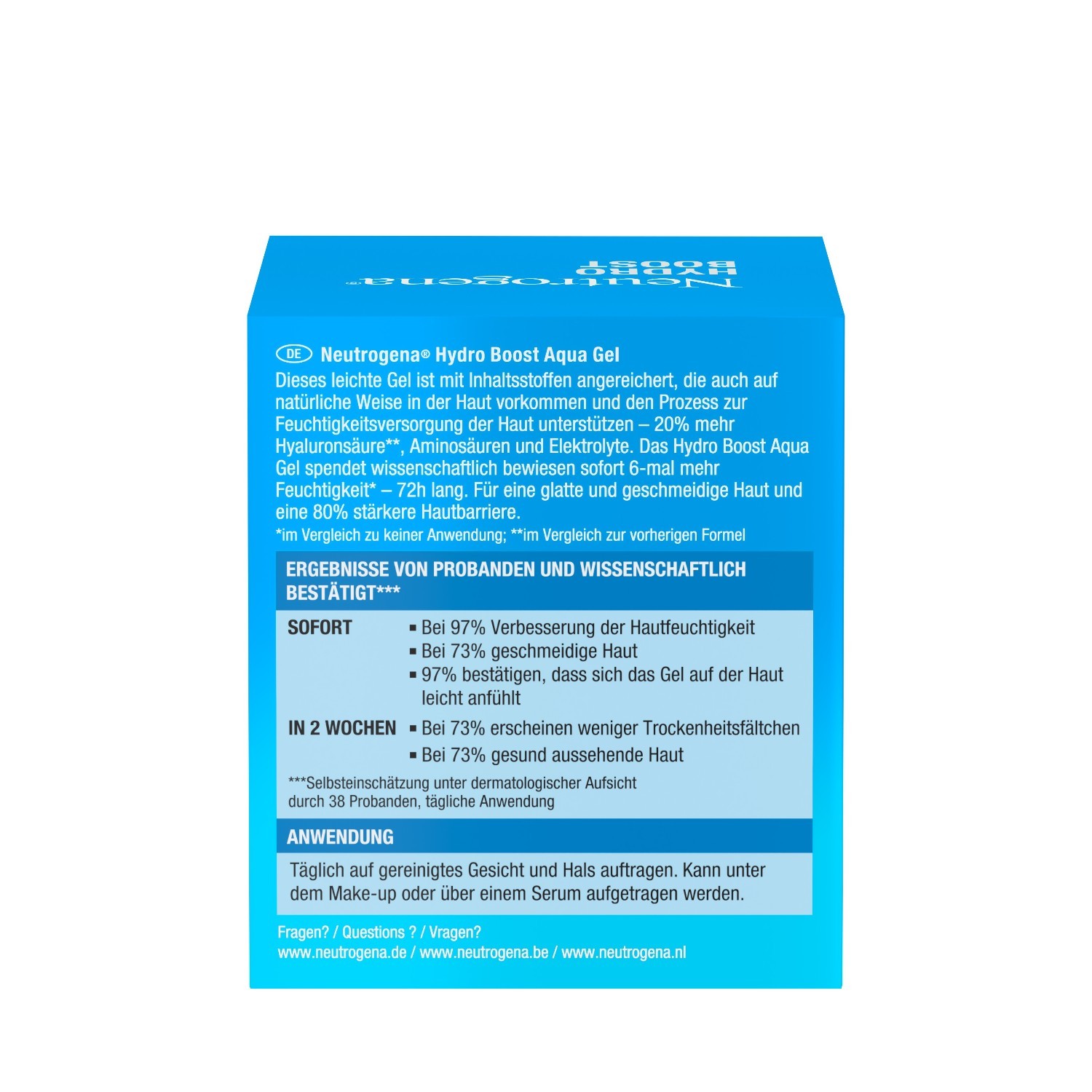 „Neutrogena Hydro Boost Aqua“ veido gelis, 50 ml