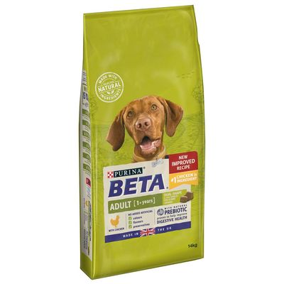 Karma dla psów BETA w opakowaniach ekonomicznych 2 x 14 kg