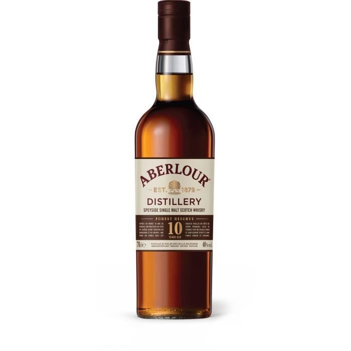 Aberlour - Whisky escocés Single Malt de 10 años - 40,0% vol. - 70 cl con caja de regalo