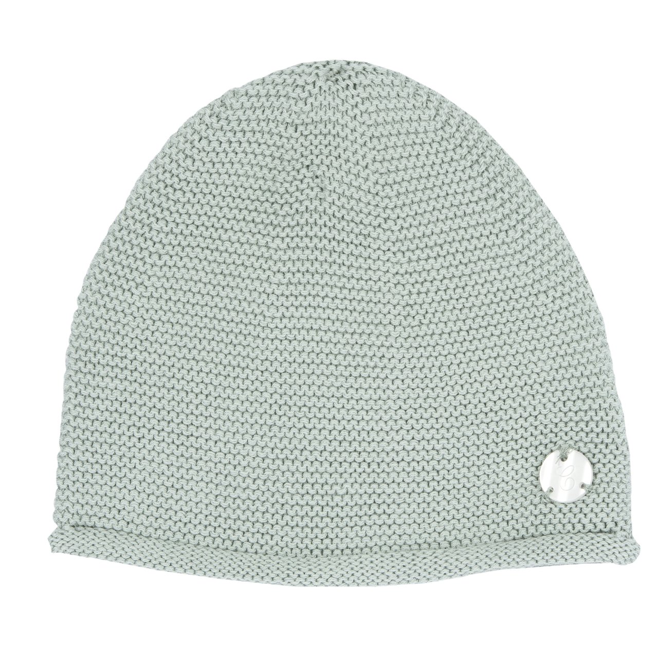 Gorro de punto verde