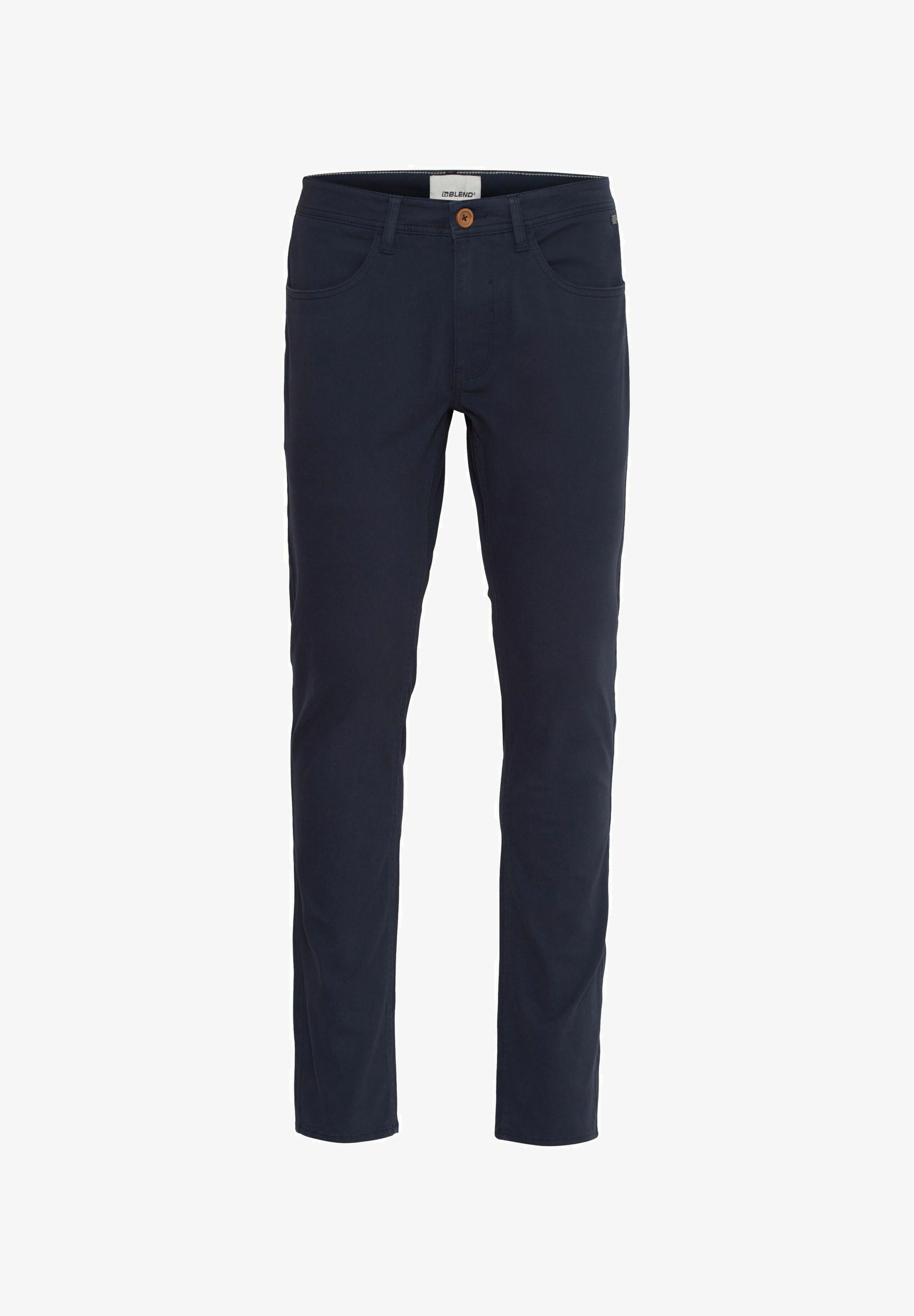 Blend BHRODNEY PANTS SLIM/ REGULAR FIT NARROW LEG - Broek - donker marineblauw
