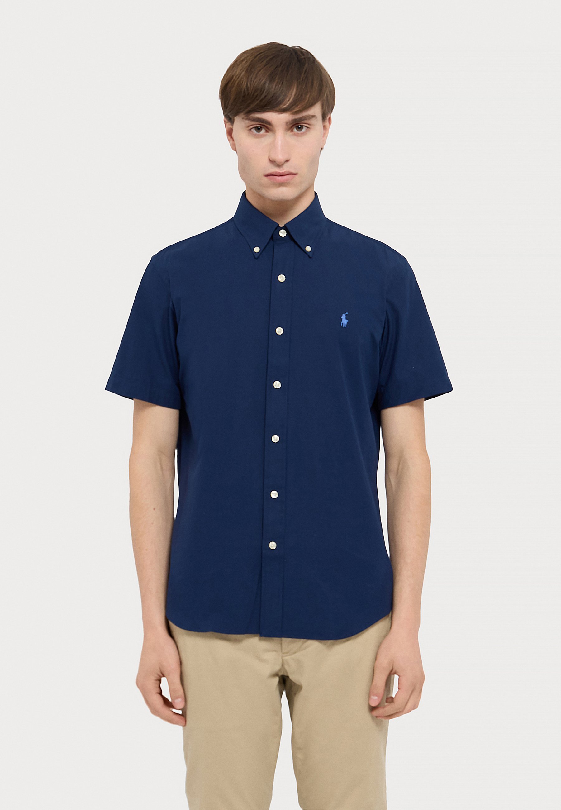 Polo Ralph Lauren CUSTOM FIT STRETCH POPLIN SHIRT - Shirt - newport navy