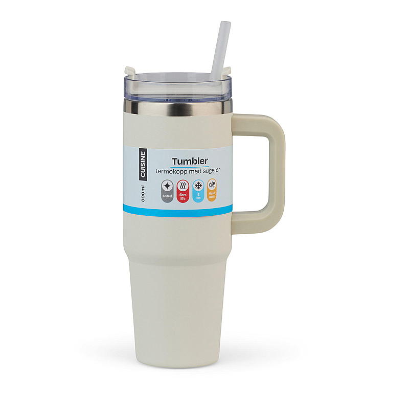 Cuisine termoskopp 900 ml glass Cuisine