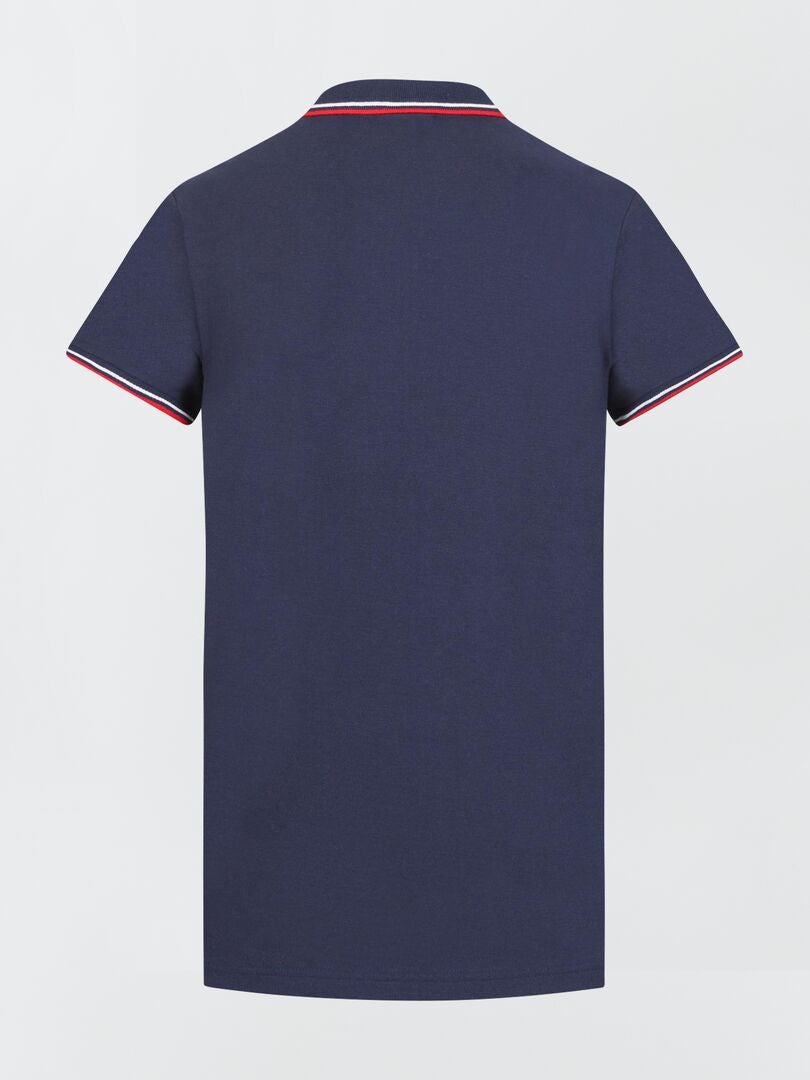 Umbro poloshirt van katoenpiqué - BLAUW
