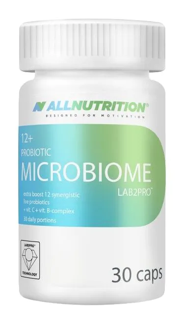 Allnutrition Probiotic Microbiome 12+ LAB2PRO 30 Kapsułek