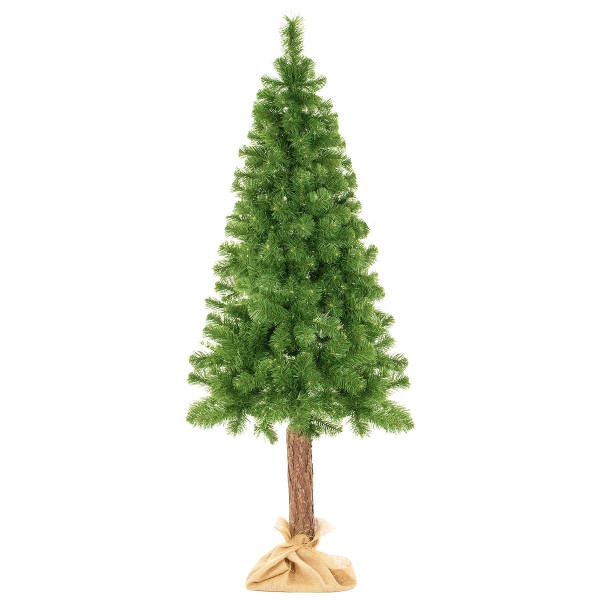 Sztuczna choinka na pniu 220 cm sosna naturalna drzewko