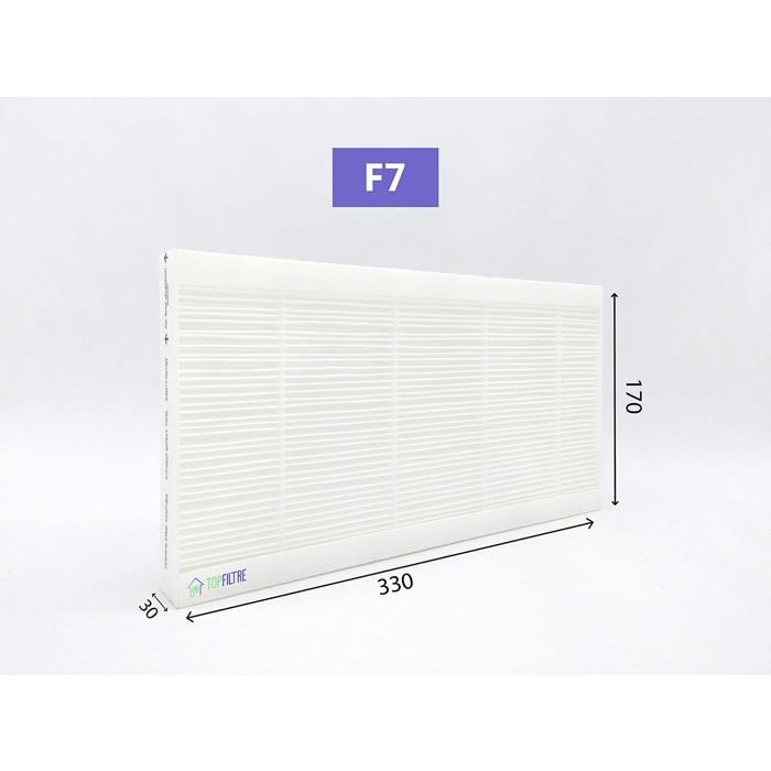 SINEA - G4 x2 and F7 Atlantic Optimocosy HR/HR+ and SAUTER Panega connected F7 filters - high filtration efficiency