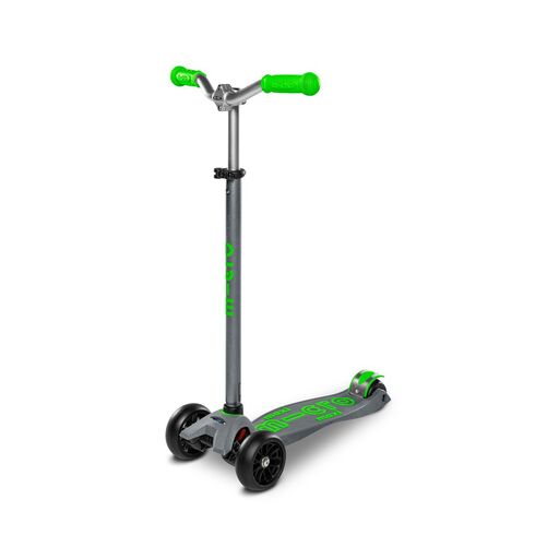 Maxi Micro Deluxe Pro Gris/Verde skrejritenis