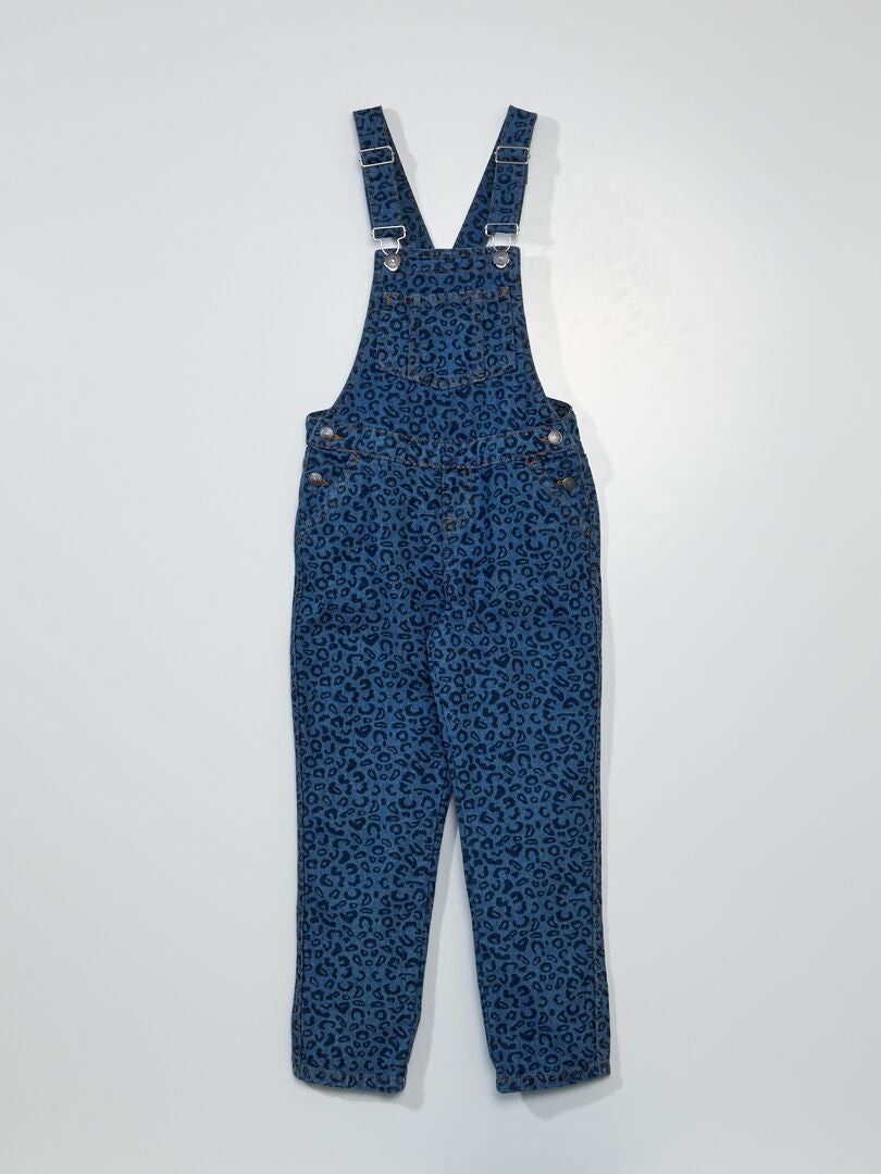 Macacão jeans - AZUL