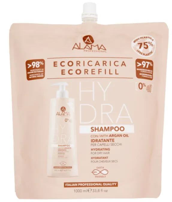 Alama Hydra Eco Nawilżający Szampon do włosów, refill