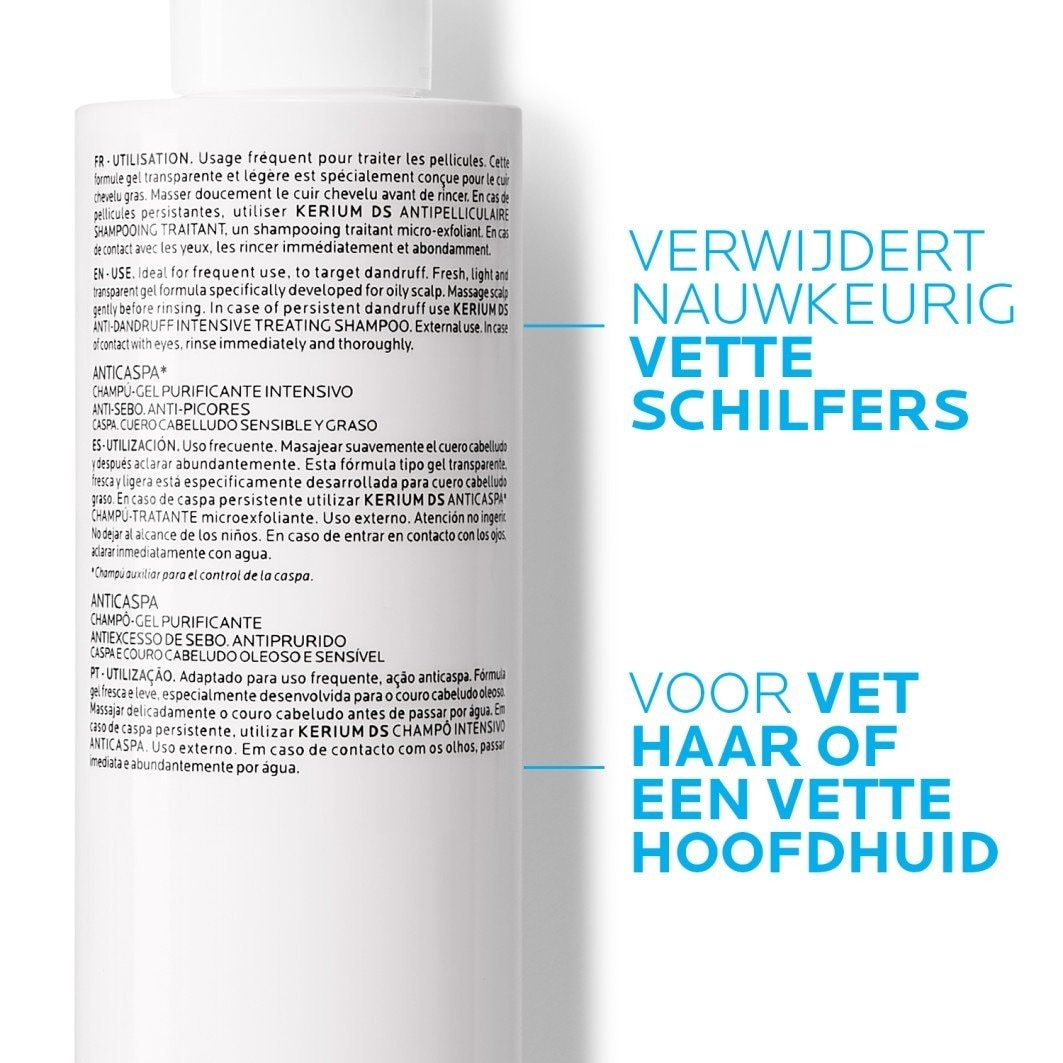 La Roche-Posay Kerium Anti-Schuppen-Gel-Shampoo - 200 ml
