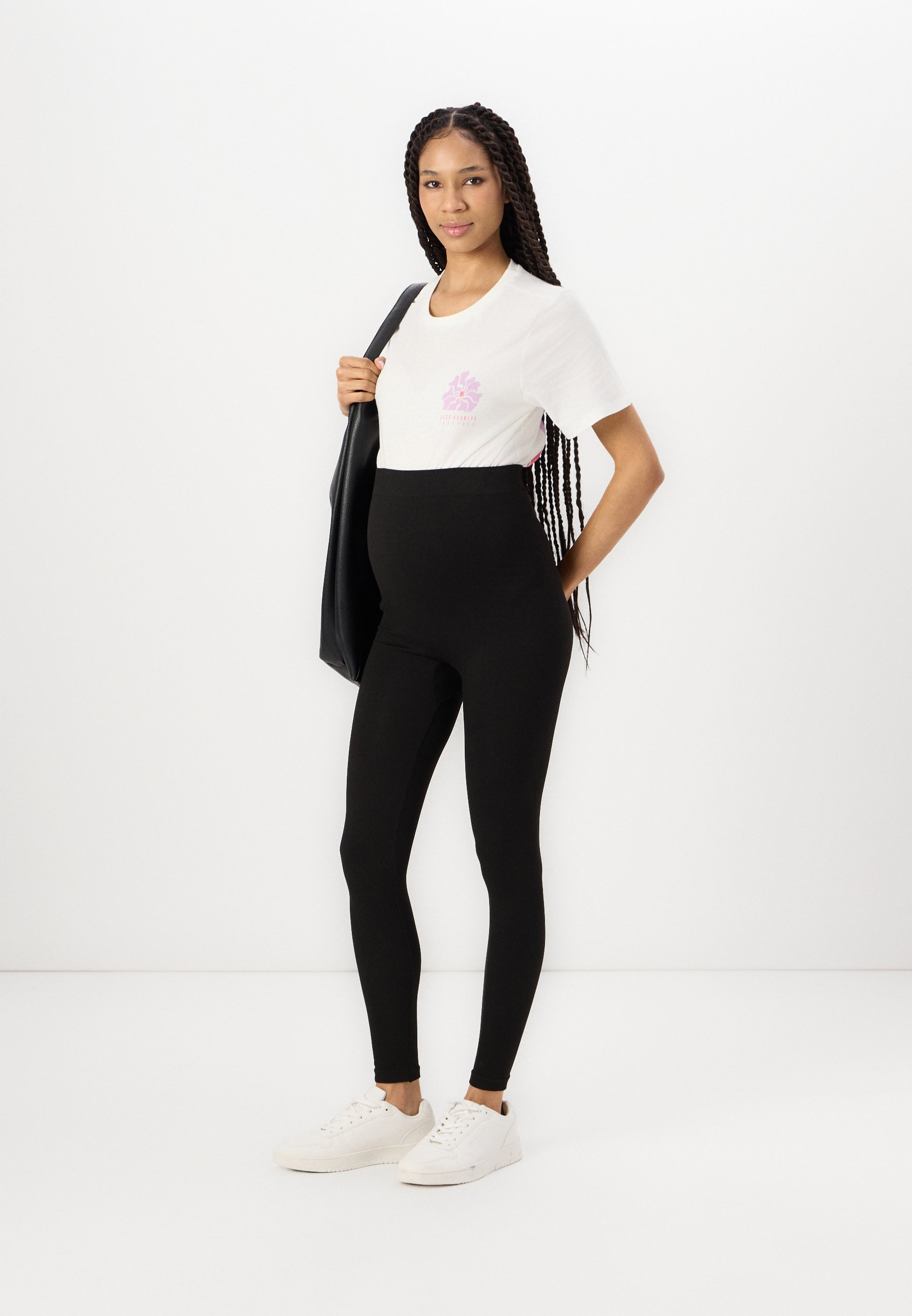 Vero Moda Maternity VMMISA SEAMLESS - Leggings - Broek - zwart