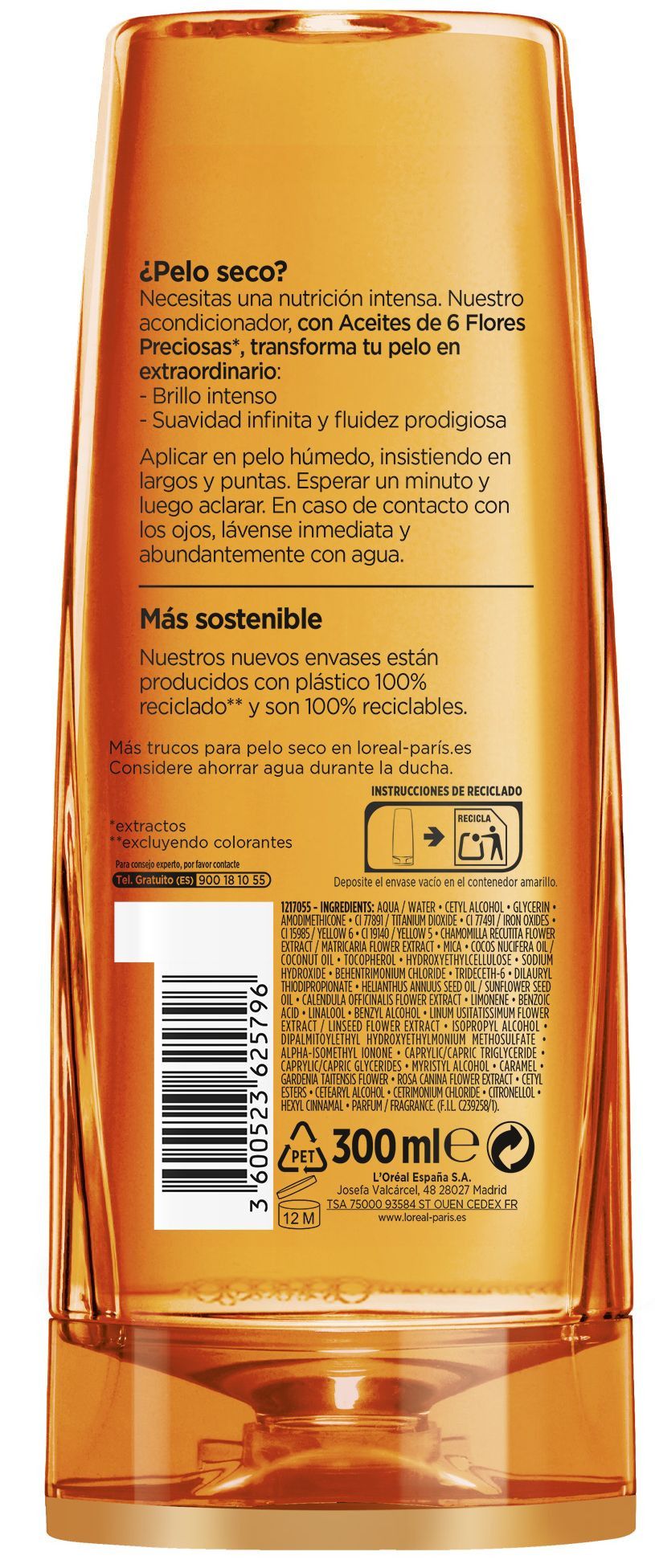 ELVIVE Extraordinary Oil barojošais kondicionieris Kondicionieri
