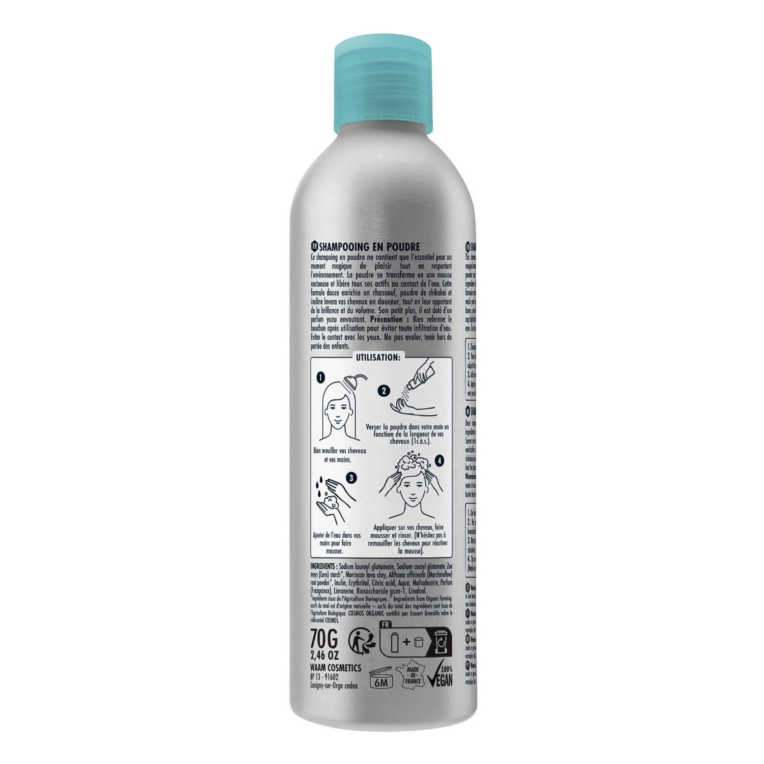 Waam SHAMPOING EN POUDRE