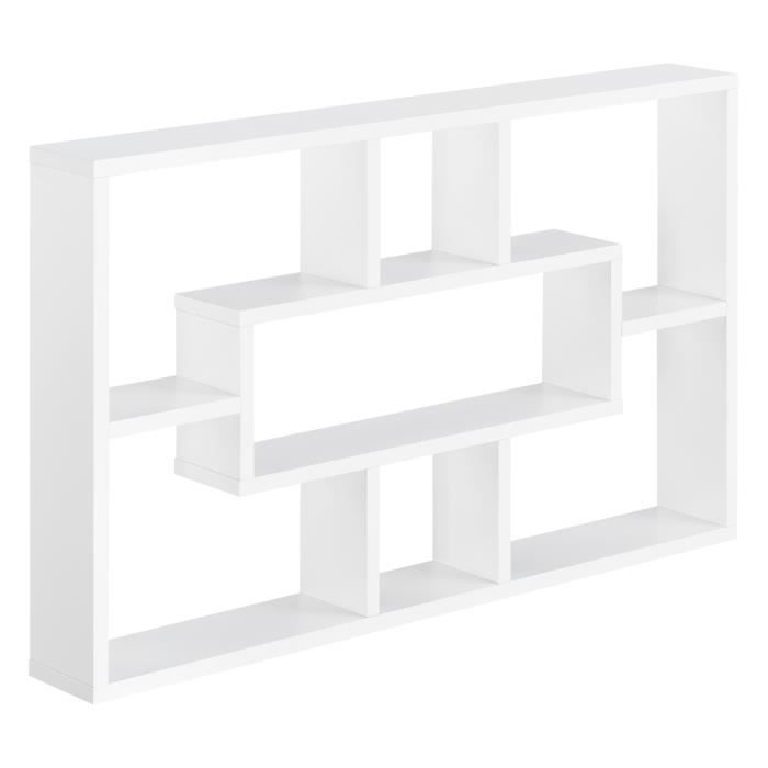 Étagère Murale Qinngua 77 x 10 x 48 cm Blanc Mat