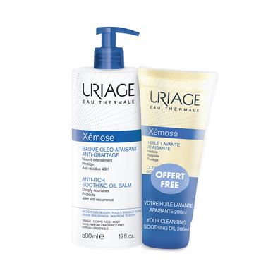 Uriage raminamasis balzamas-aliejus atopinei odai Xémose 500 ml 500 ml