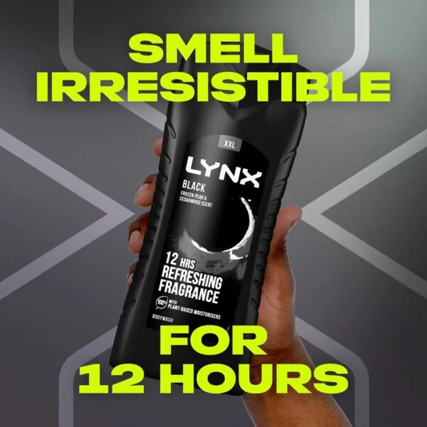 Gel de ducha Lynx Bodywash negro 500 ml | Hombre | Superdrug