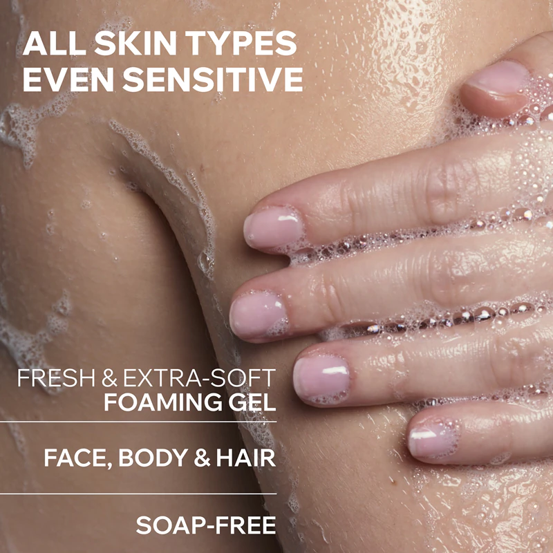 Uriage Hygiène Extra-Rich Dermatological Gel čistiaci gél na tvár a telo