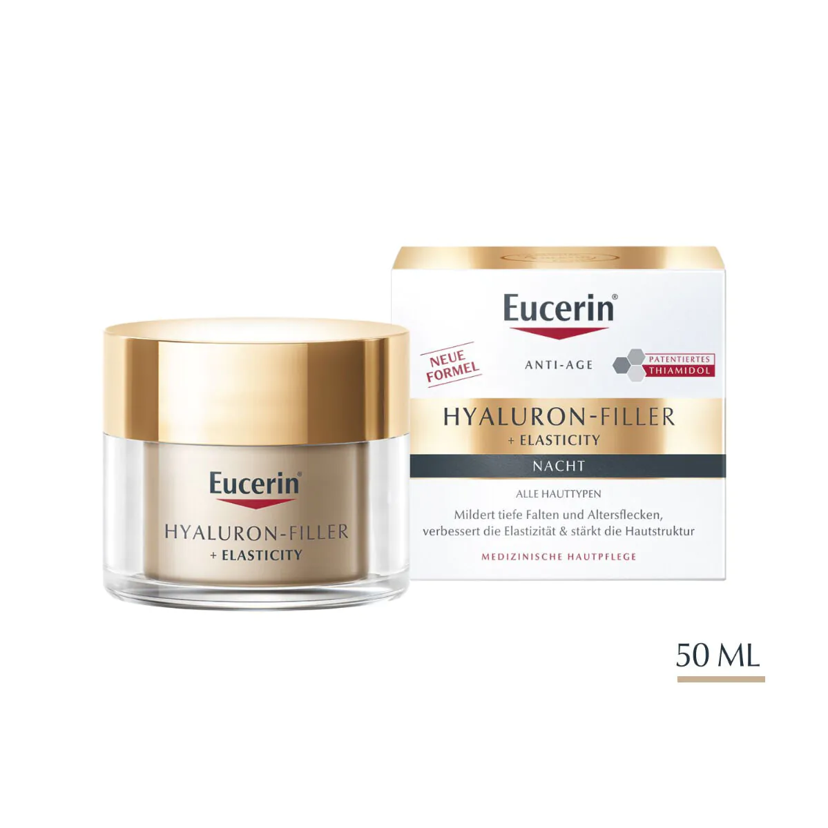 Eucerin Hyaluron Filler + Elasticity krem na noc