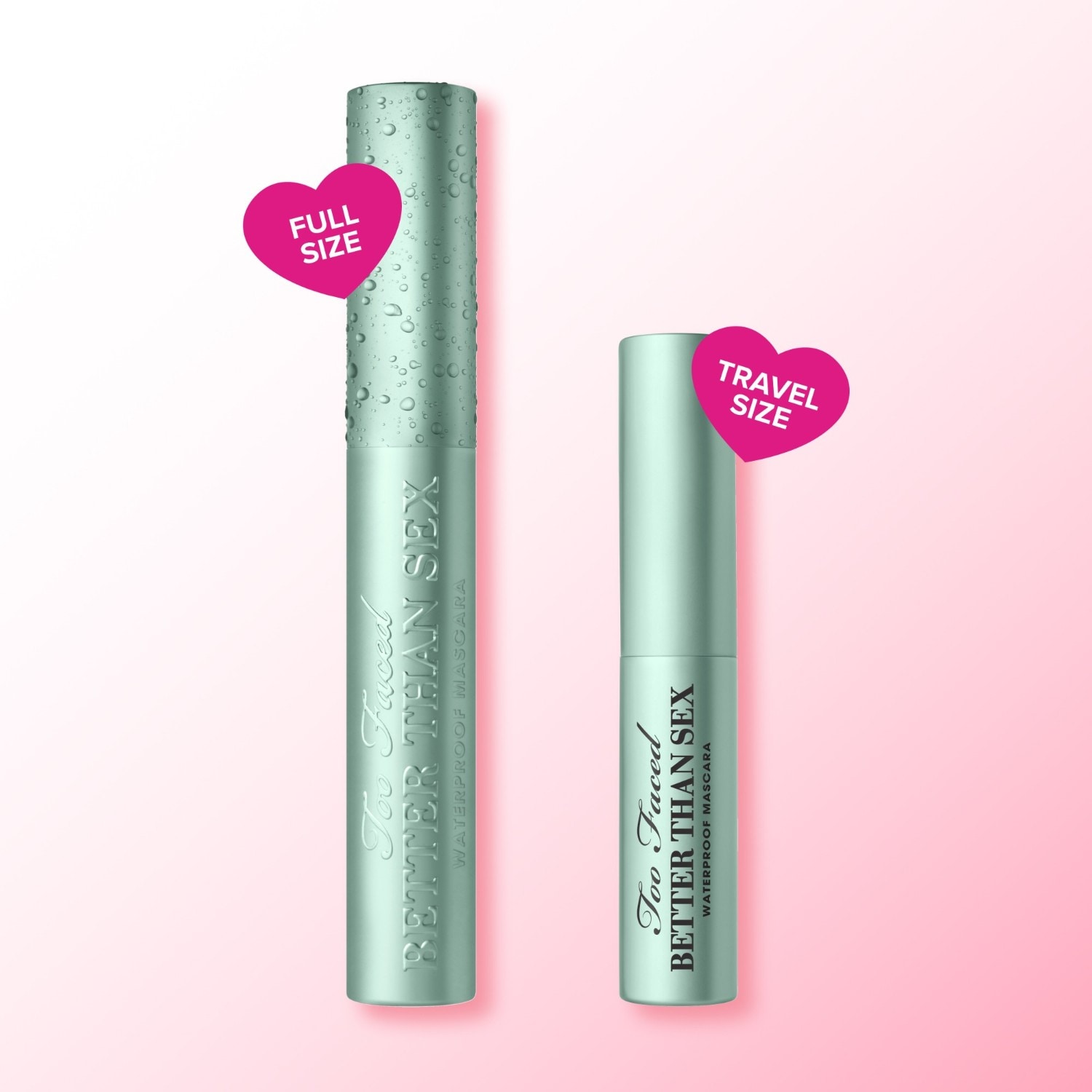 Mini mascara waterproof Too Faced – Format voyage – 4,8 g