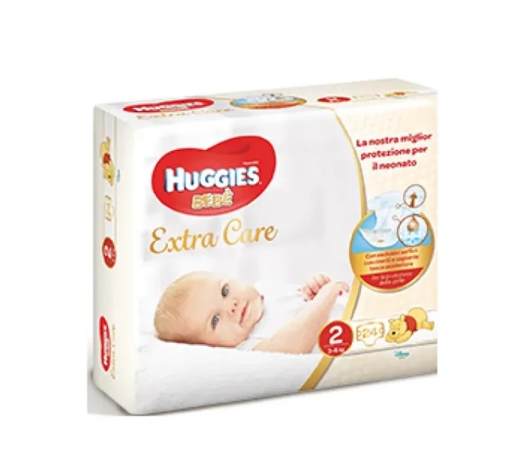HUGGIES Huggies Extra Care Grandes 40 piezas talla 2