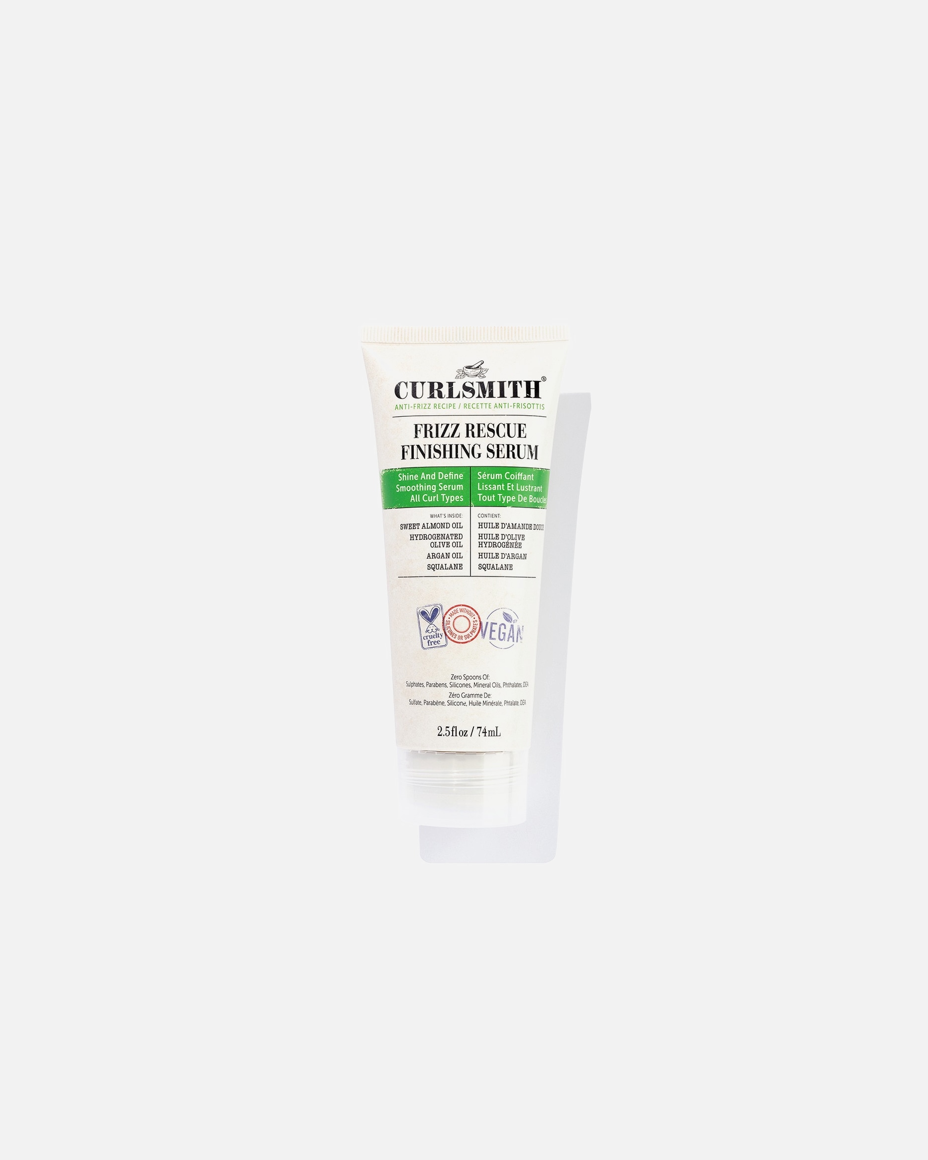 Sérum Finalizador Antifrizz Curlsmith Hair Rescue - 74 ml